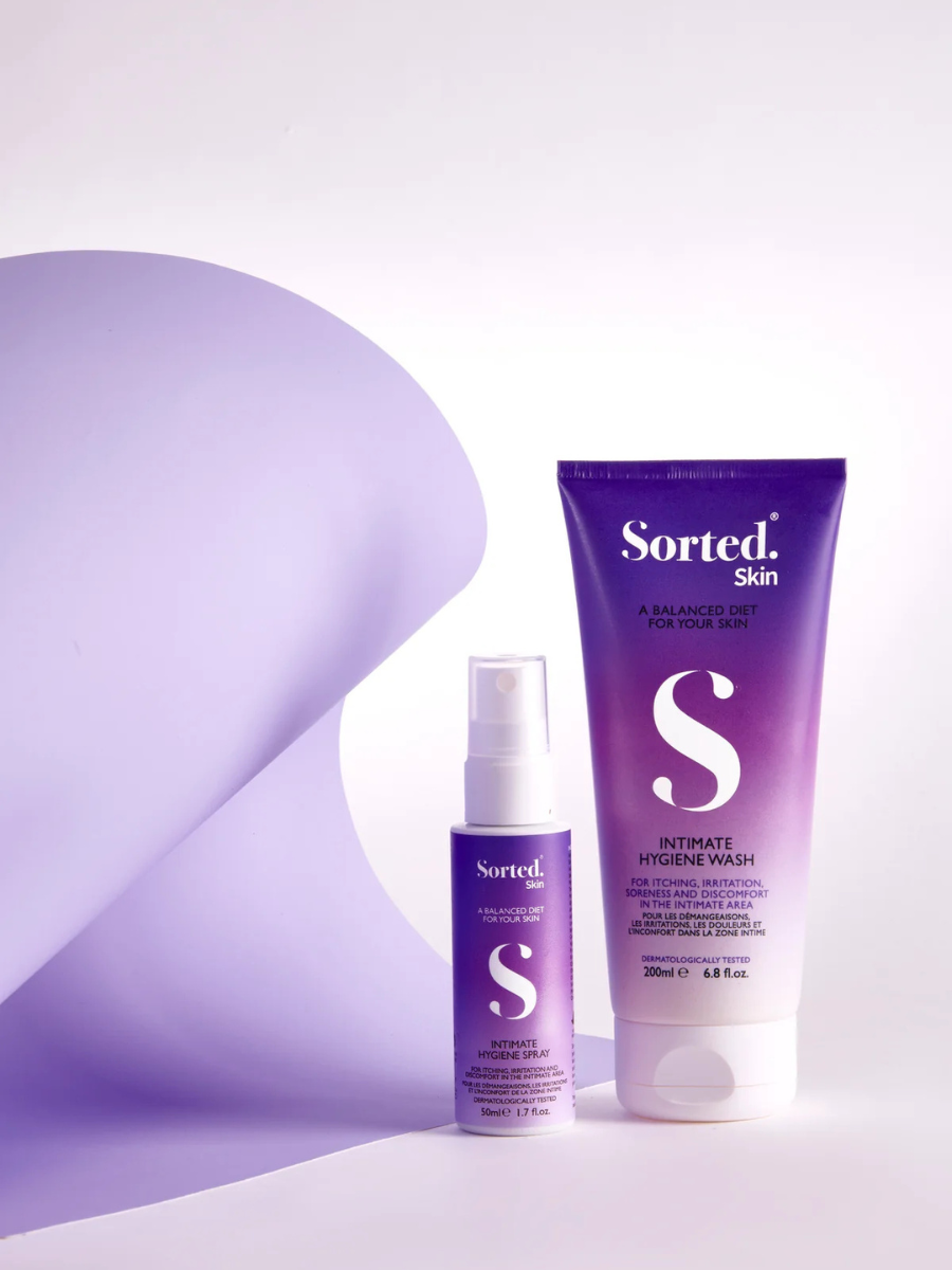 Rinkinys intymios srities niežuliui, dirginimui ir sausumui slopinti