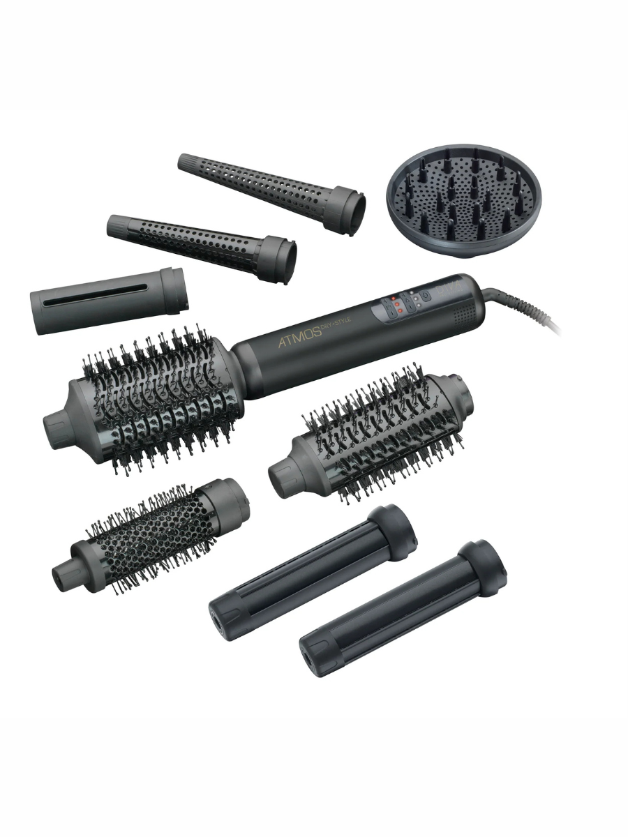 Diva Pro Styling plaukų džiovintuvas ir formuotuvas "Atmos Dry+Style with auto air curl"