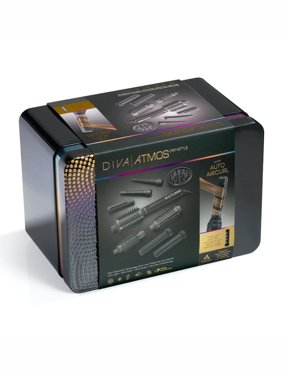 Diva Pro Styling plaukų džiovintuvas ir formuotuvas "Atmos Dry+Style with auto air curl"