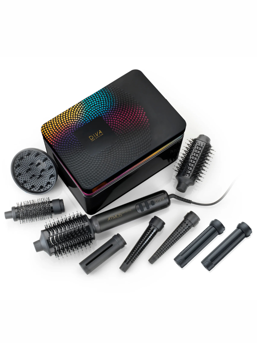 Diva Pro Styling plaukų džiovintuvas ir formuotuvas "Atmos Dry+Style with auto air curl"