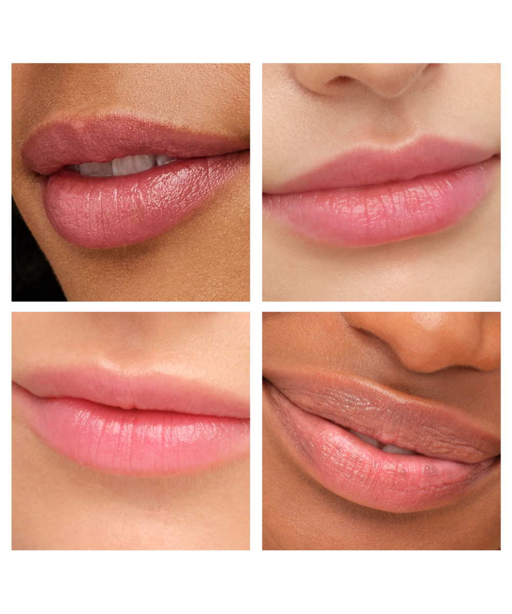 Jane Iredale drėkinantis ir  lūpų pigmentą išryškinantis balzamas "Just kissed"