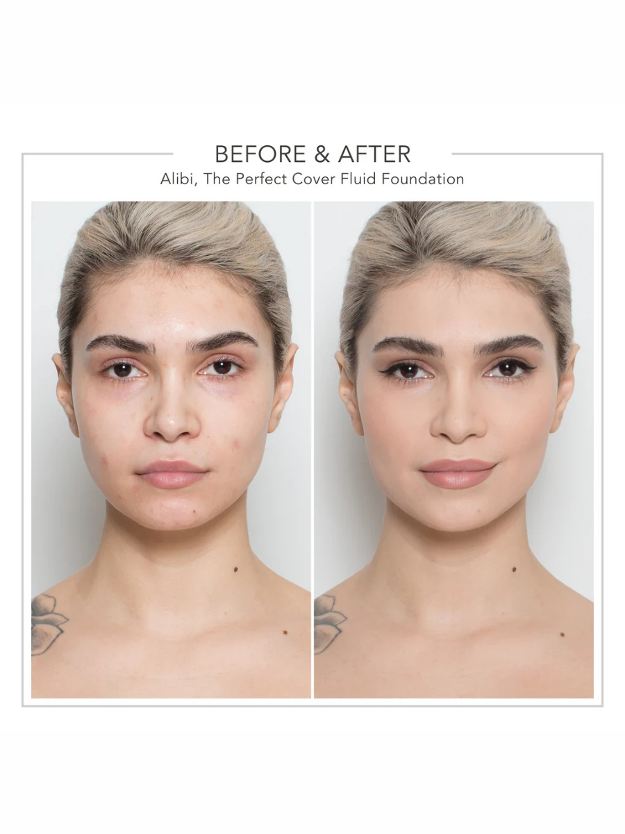 Delilah makiažo pagrindas "Alibi the perfect cover fluid foundation"