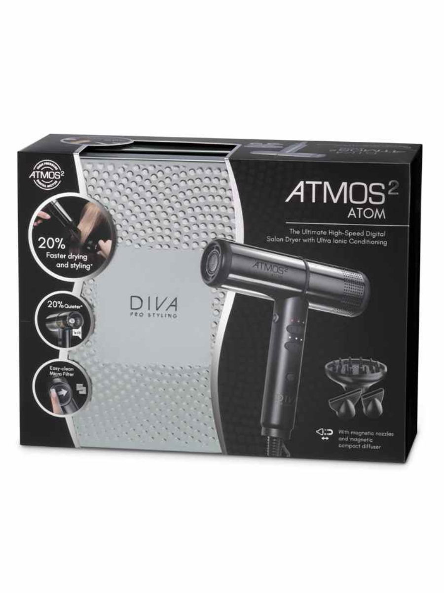 Diva Pro Styling plaukų džiovintuvas "Atmos 2 Atom"