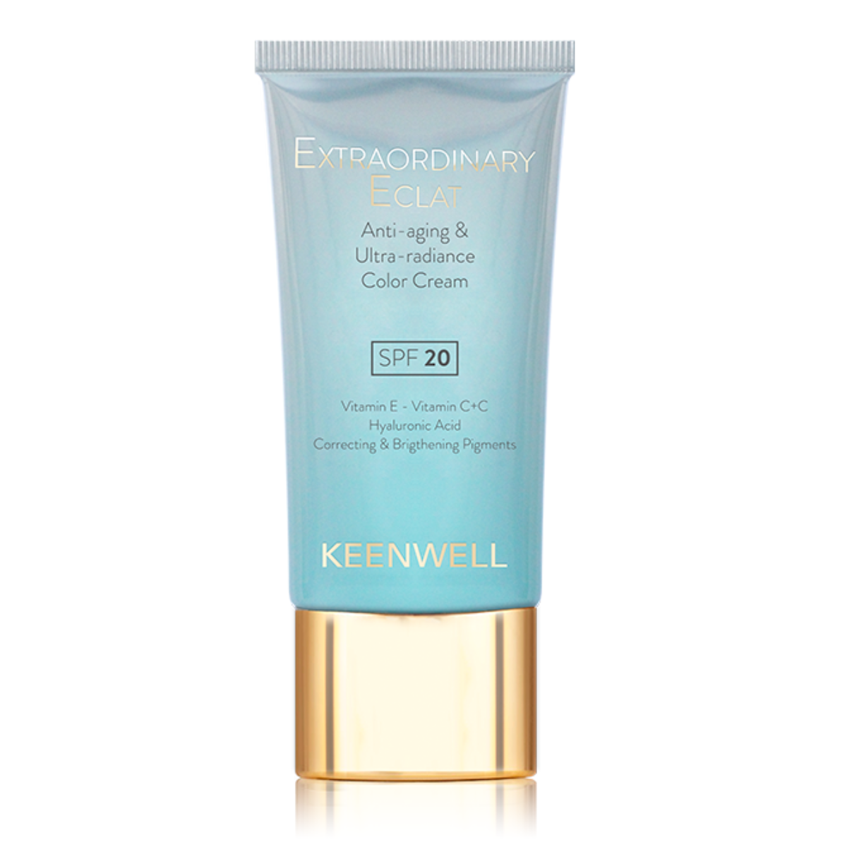 Keenwell veido kremas su spalva SPF20 "Extraordinary eclat"