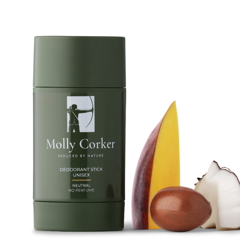 Molly Corker natūralus bekvapis dezodorantas NEUTRAL extra strenght