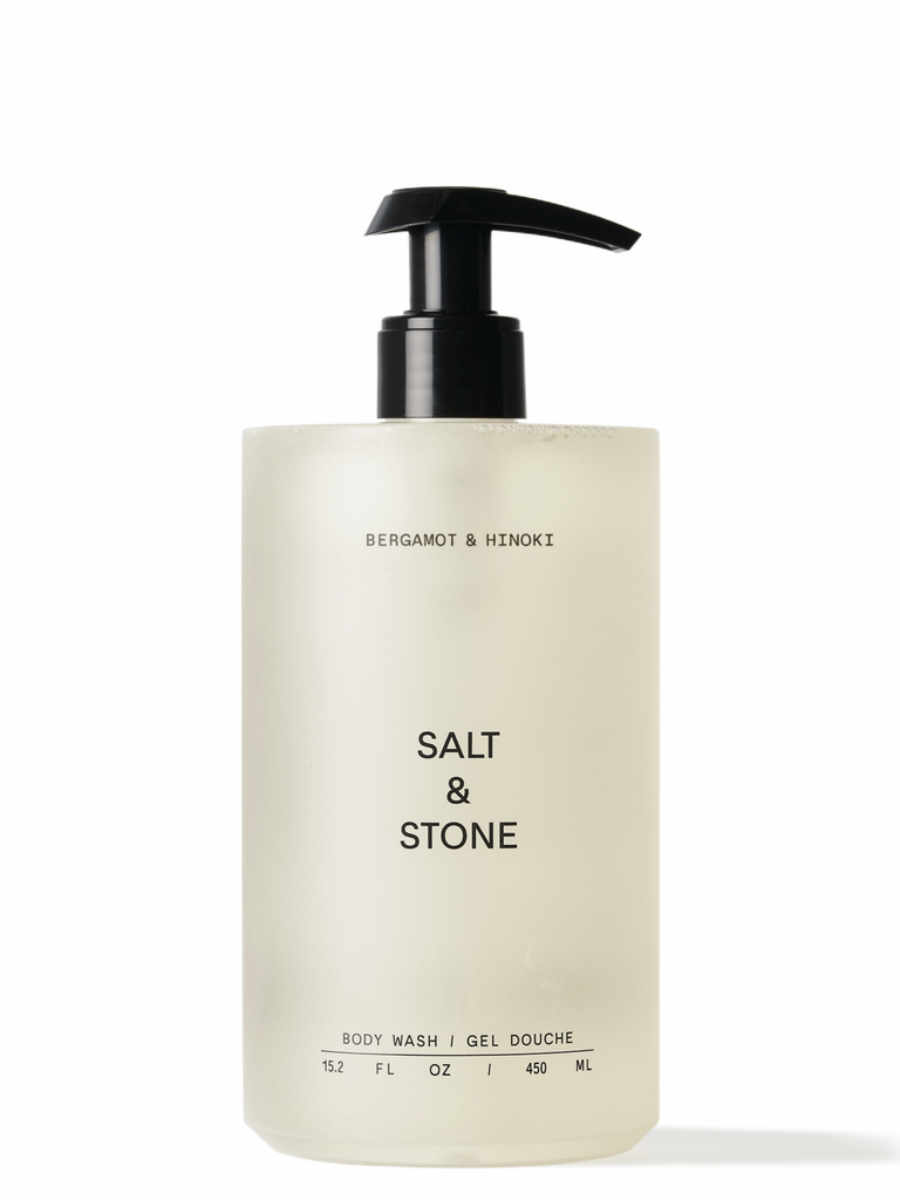 Salt&Stone drėkinantis dušo gelis Bergamot&Hinoki