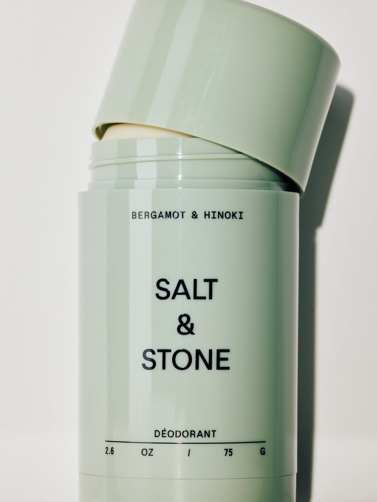 Salt Stone dezodorantas be aliuminio Bergamot and hinoki extra strenght