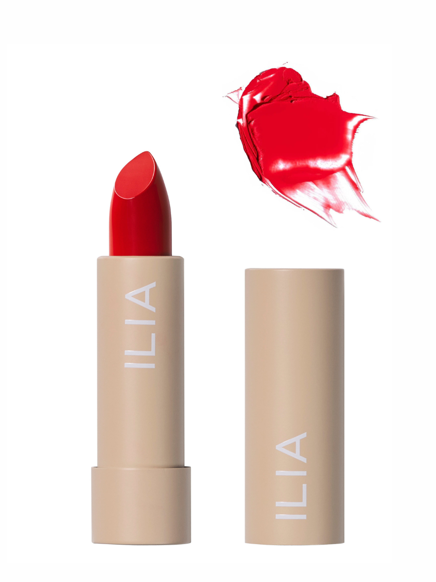 Ilia drėkinantys lūpų dažai "Color block lipstick"