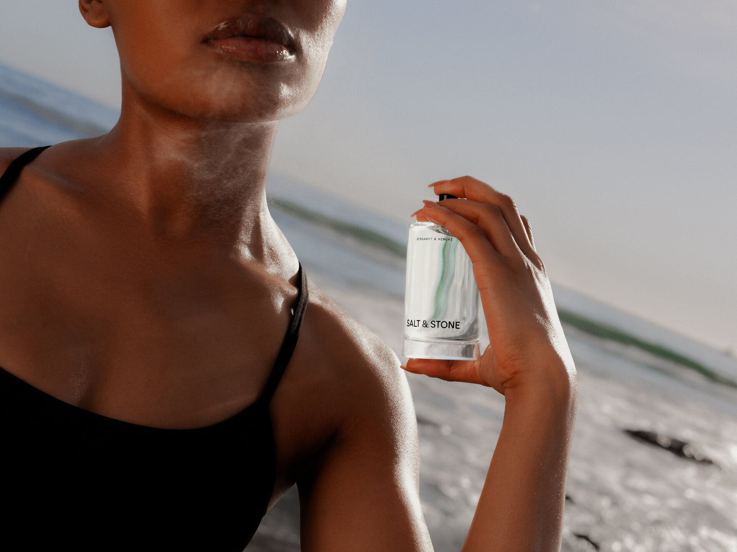 salt&Sstone kūno dulskna Bergamot&Hinoki