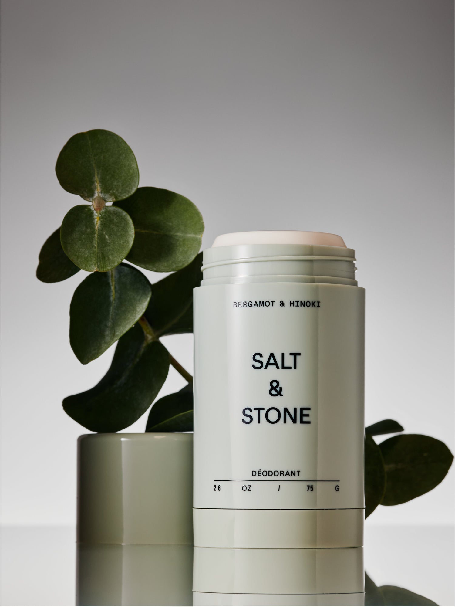 salt and stone dezodorantas be aliuminio Bergamot Hinoki extra strenght