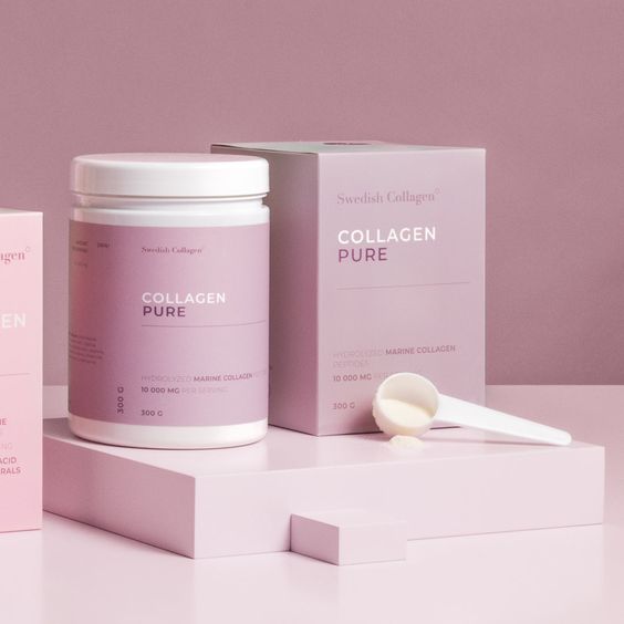 Swedish Collagen Pure hidrolizuotas jūrinis kolagenas milteliais