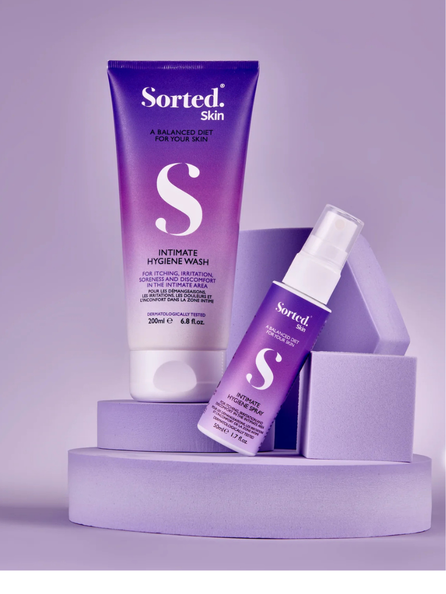 Rinkinys intymios srities niežuliui, dirginimui ir sausumui slopinti