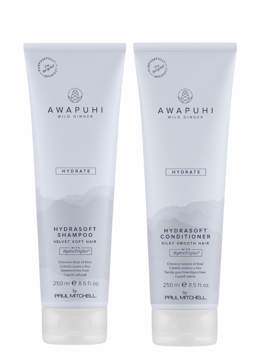 Awapuhi drėkinantis rinkinys plaukams &quot;Wild ginger hydrate hydrasoft&quot;