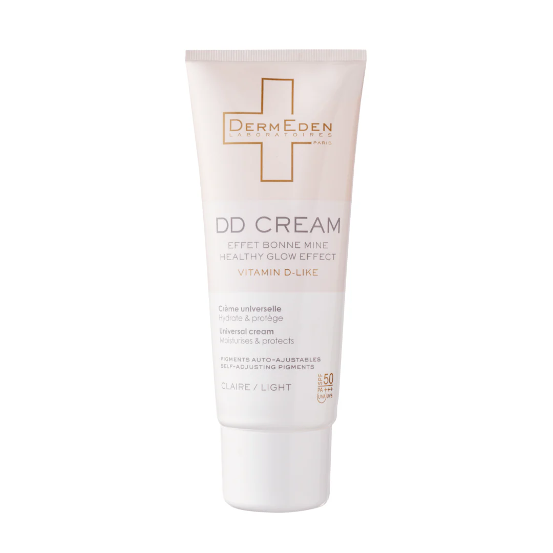 Dermeden DD kremas su spalva ir apsauga nuo saulės SPF50 