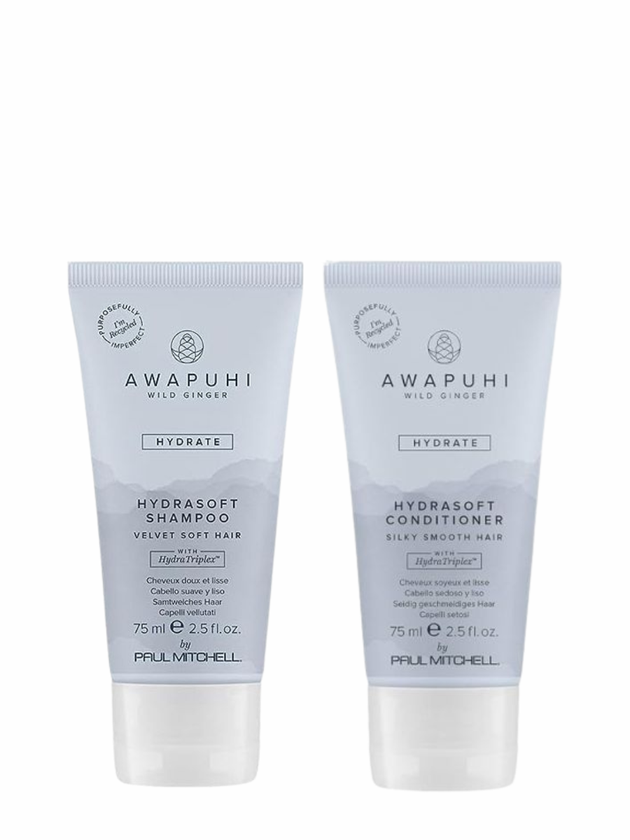 Paul Mitchel Awapuhi kelioninis rinkinys plaukams "Wild ginger hydrate hydrasoft"