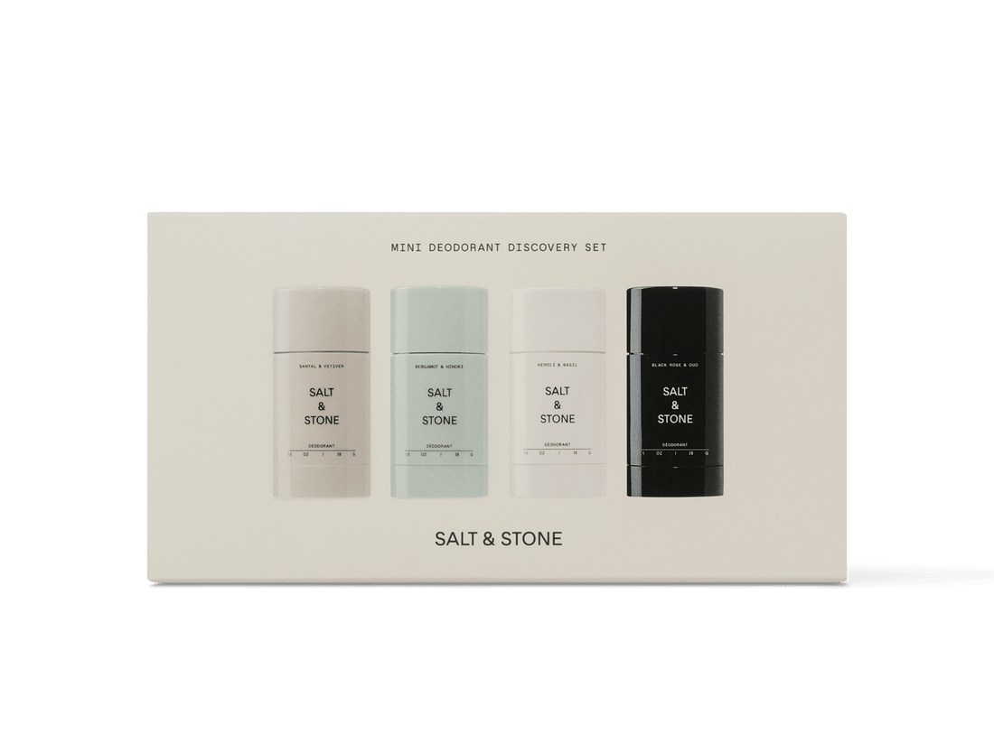 Salt and stone mini dezodorantų rinkinys