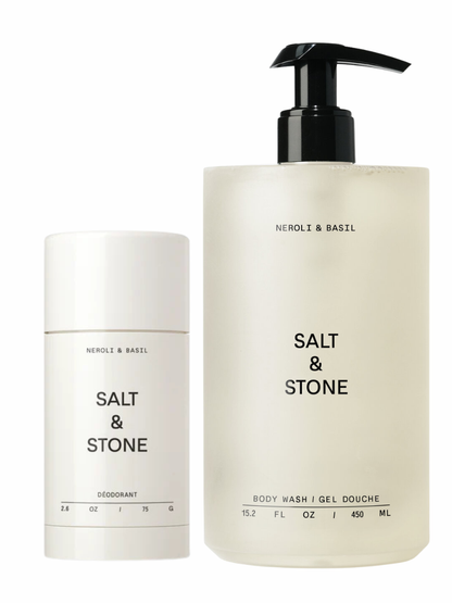 Salt stone rinkinys neroli basil