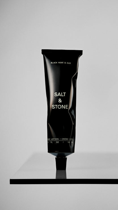 salt and stone kuno losjonas 100 m. talpa kelioninio dydzio black rose&amp;oud kvapas