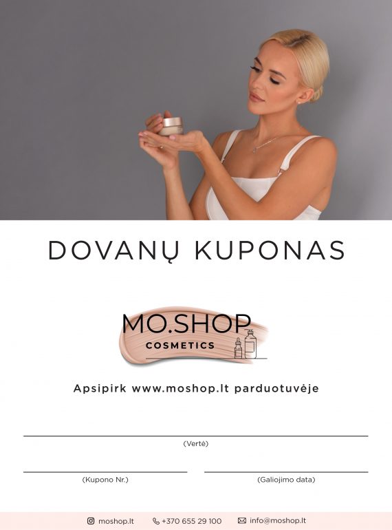 dovanu kuponas kosmetika
