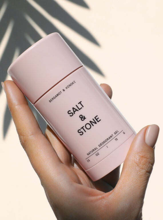 Salt and stone dezodorantas Bergamot&Hinoki gel sensitive skin