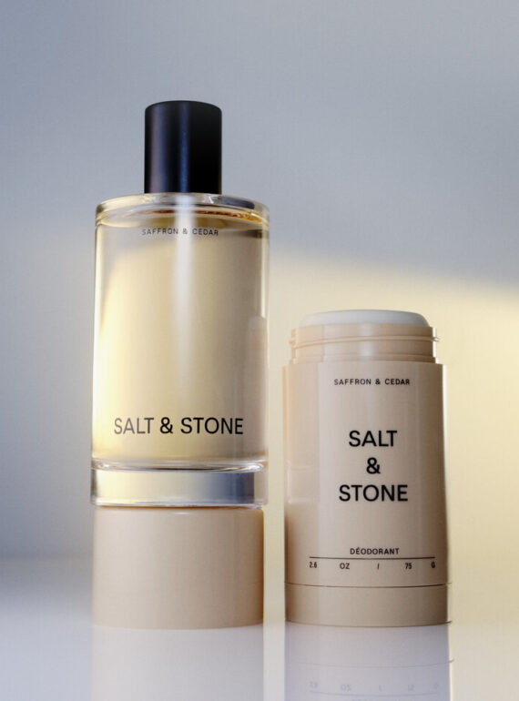 salt&stone rinkinys kūnui saffron&cedar
